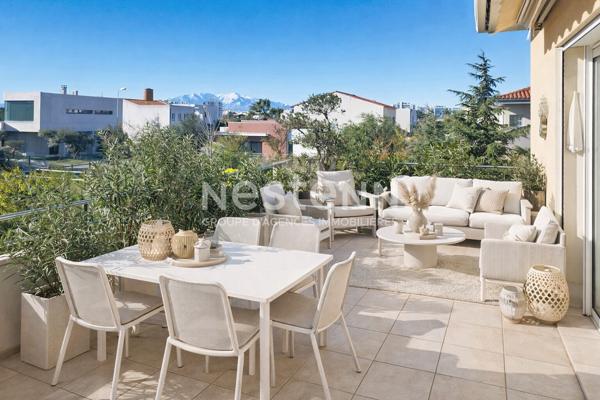 Perpignan - A VENDRE Appartement T4 avec terrasse et 2 garages box