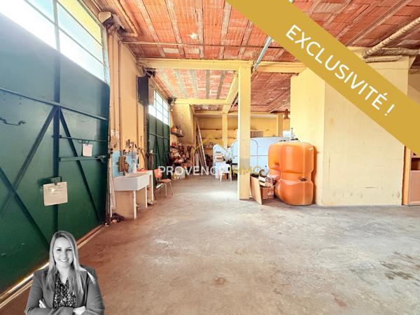 Cadenet (84160) Maison 107 m² et hangar 280 m² - Fort potentiel à Cadenet