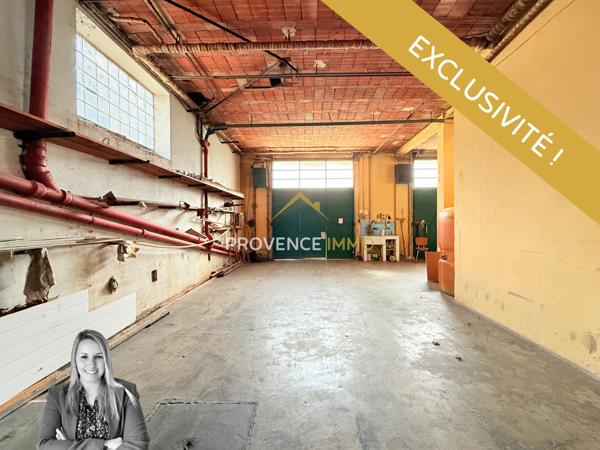 Cadenet (84160) Maison 107 m² et hangar 280 m² - Fort potentiel à Cadenet