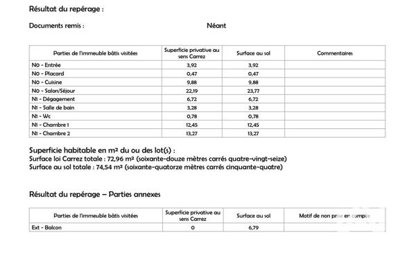 Appartement à vendre 3 pièces 74,54 m² Bobigny