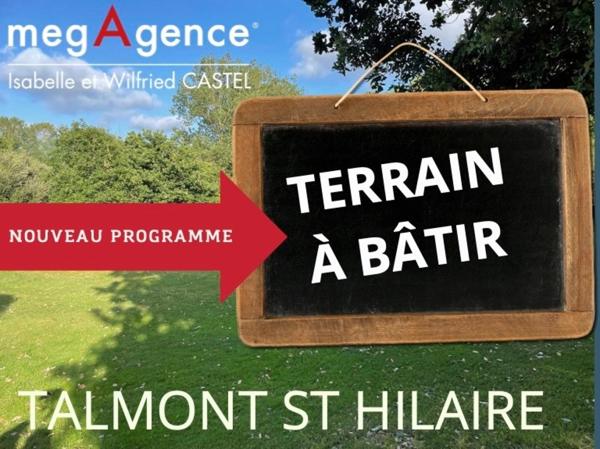 Terrain à TALMONT-SAINT-HILAIRE, 85440 - 352m²