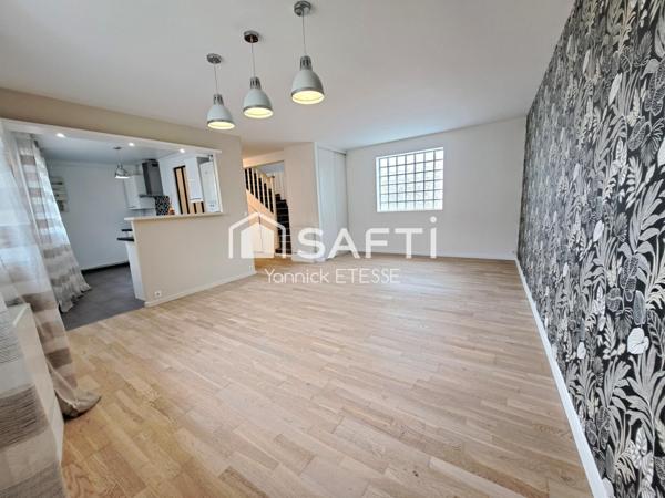 Posez vos valises, appartement duplex lumineux entièrement rénové de 97 m2 !