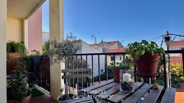 Appartement à deux pas du centre ville avec parking