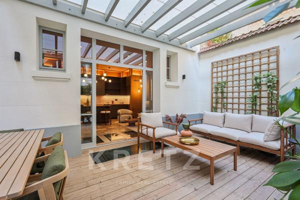 Paris 16ème - Appartement aux très belles prestations avec jardin.