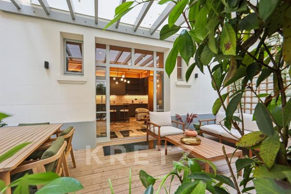 Paris 16ème - Appartement aux très belles prestations avec jardin.