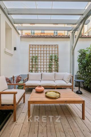 Paris 16ème - Appartement aux très belles prestations avec jardin.
