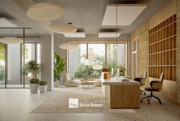 Bureaux neufs à vendre ou à louer Lyon Part-Dieu avec rooftop paysager