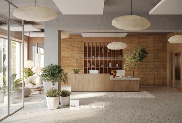 Bureaux neufs à vendre ou à louer Lyon Part-Dieu avec rooftop paysager