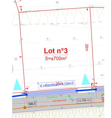 Bourg Argental 42220 parcelles de terrain constructible
