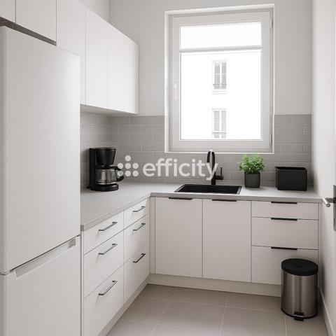 Appartement 2 pièces - 44 m² Exclusivité efficity