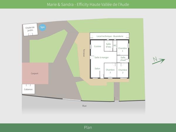 Maison 4 pièces - 90 m²