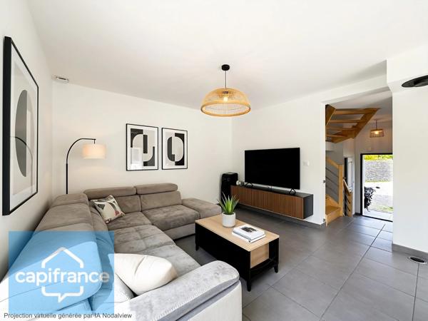 Maison Contemporaine de 111M2 à vendre 5 PIECES,TERRAIN 977M2 ALLINGES (74)
