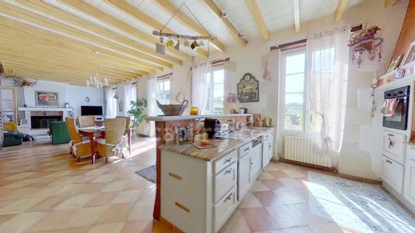 Maison de 223m2, 3 chambres, piscine, dépendances à BEAUPUY (47)