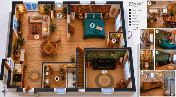 À proximité immédiate de La Rochelle Tasdon / AYTRE – A VENDRE Maison rénovée 4 chambres – Aucun travaux – Grand terrain – Garage – Quartier calme