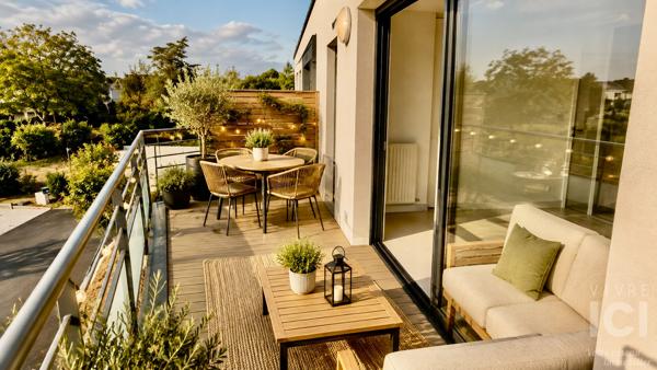 Appartement 2 pièces Carquefou 39.61m²- Bourg