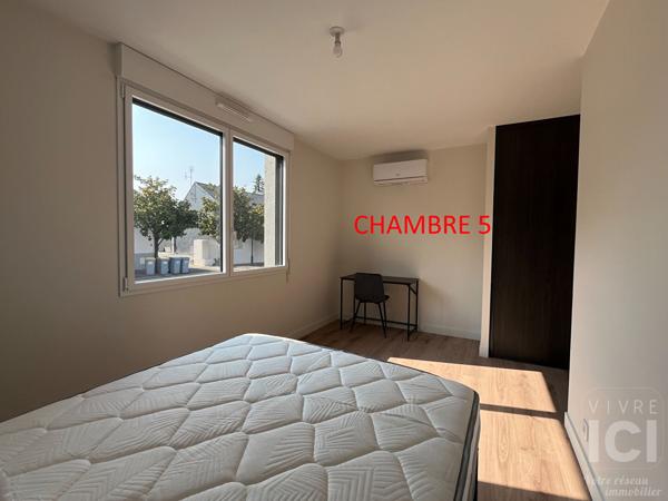 COLOCATION MAISON 6 CHAMBRES - CENTRE VILLE CARQUEFOU