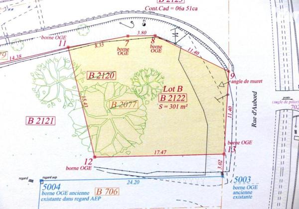 A VENDRE TERRAIN SUR LA COMMUNE DE BEAUVOISIN