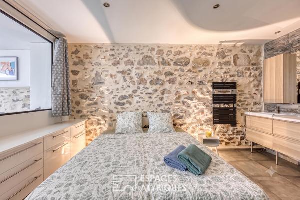 Appartement type loft avec patio