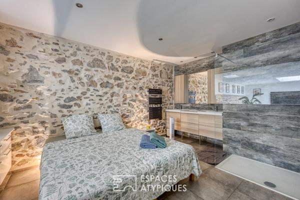 Appartement type loft avec patio