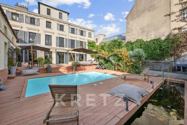 A vendre - Montmorency - Demeure familiale d’exception avec jardin arboré et piscine -