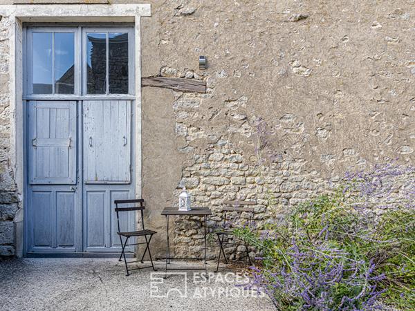 Ancien corps de ferme du XVIIème siècle à une heure de Paris