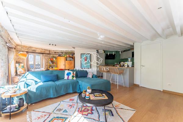 Superbe appartement T3 en étage élevé, baigné de lumière au charme authentique incontestable