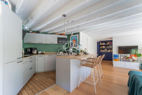 Superbe appartement T3 en étage élevé, baigné de lumière au charme authentique incontestable