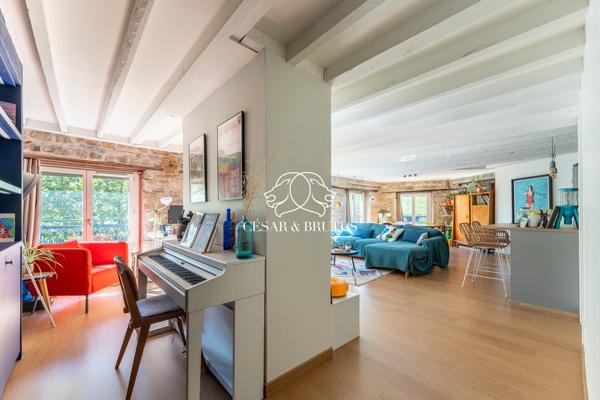 Superbe appartement T3 en étage élevé, baigné de lumière au charme authentique incontestable