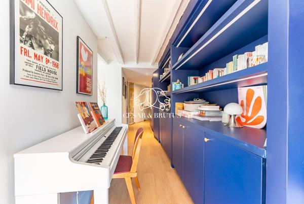 Superbe appartement T3 en étage élevé, baigné de lumière au charme authentique incontestable