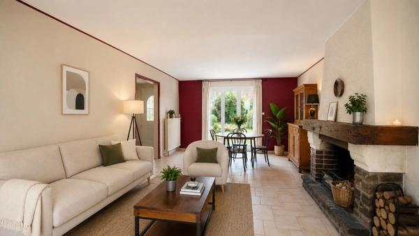 Maison familiale avec jardin, terrasse et forêt à deux pas (MONTATAIRE - 60160)