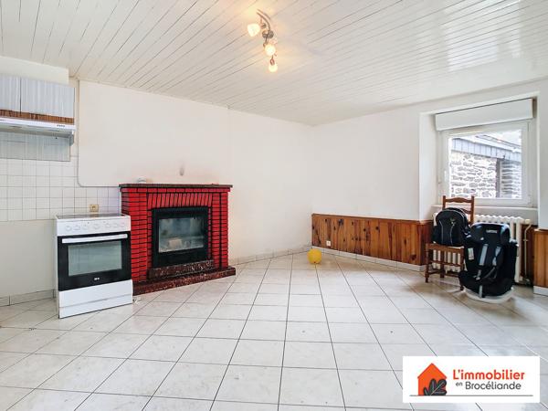 Maison de bourg avec jardin au coeur de Plélan-le-Grand