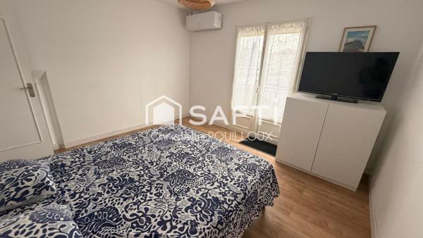 Maison familiale, 4 chambres, 2 SDB, véranda, garage 70m²