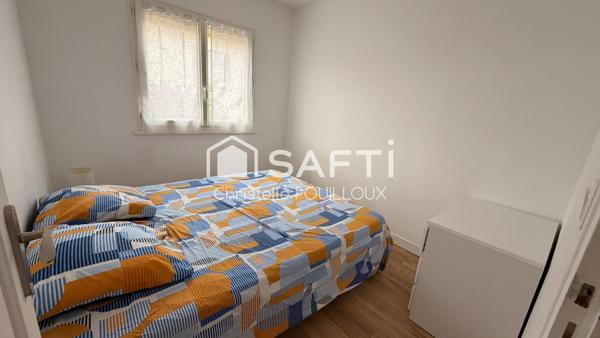 Maison familiale, 4 chambres, 2 SDB, véranda, garage 70m²