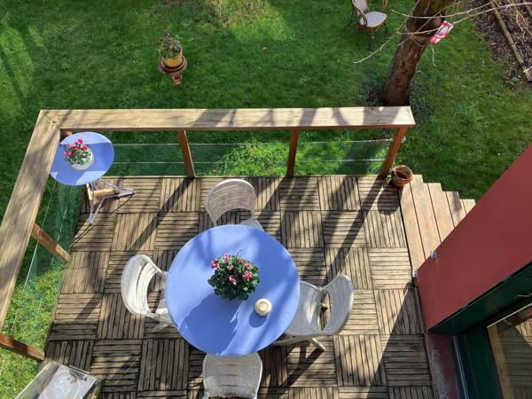 Croix de Chavaux belle meulière avec jardin arboré