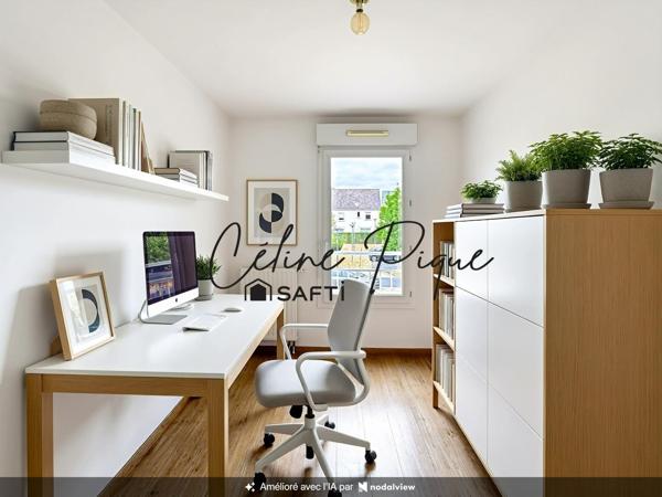 Appartement 3 pièces avec balcon et parking