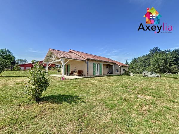 Arcinges (42460) A LOUER - SECTEUR CUINZIER - MAISON DE PLAIN PIED MEUBLÉE SUR TERRAIN AVEC PISCINE