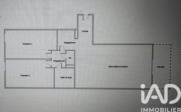Appartement à vendre 3 pièces 58 m² Toulouse