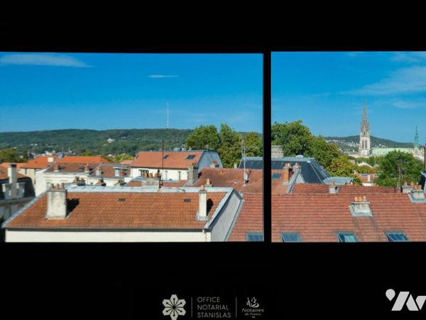 Nancy : Appartement avec grand balcon, ascenseur et garage