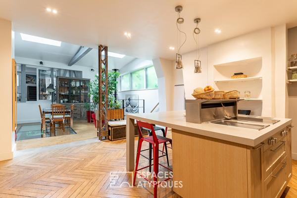 Triplex de caractère avec garage fermé et cave voûtée