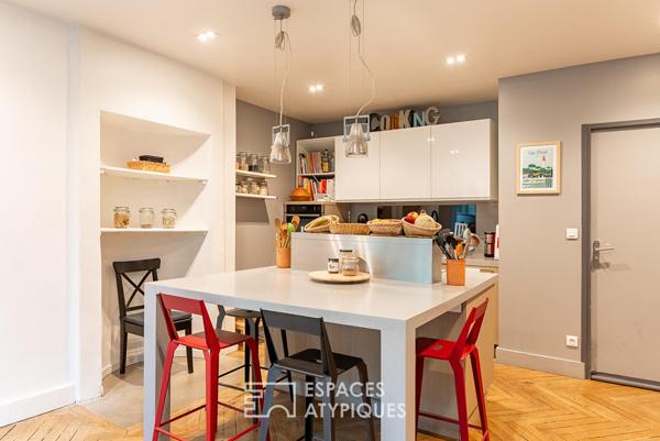 Triplex de caractère avec garage fermé et cave voûtée