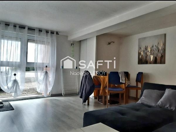 Appartement T2 meublés rez-de-chaussée