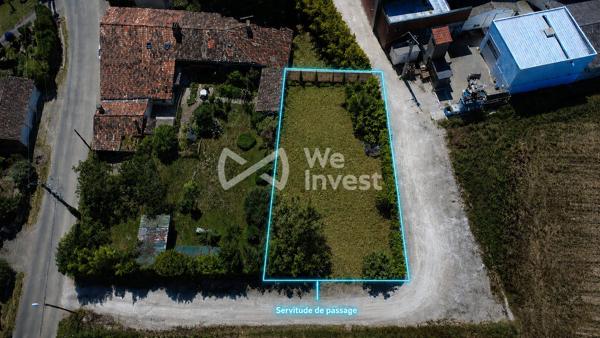 Terrain constructible à petit prix aux portes de Montauban !