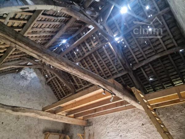 RARE sur le secteur, à Druye. Terrain constructible non viabilisé avec une grange.