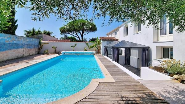 Secteur recherché - Maison familiale avec garage 35m2 - Piscine - Jardin exposé sud