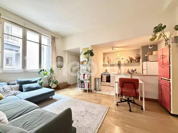 LYON 1er – SECTEUR OPÉRA - T2 de 43,54 m² Carrez :