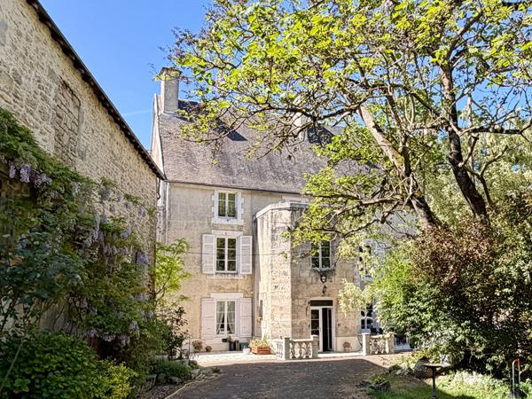 Château avec piscine chauffée, vastes dépendances, possibilité chambres d'hôtes Chef boutonne
