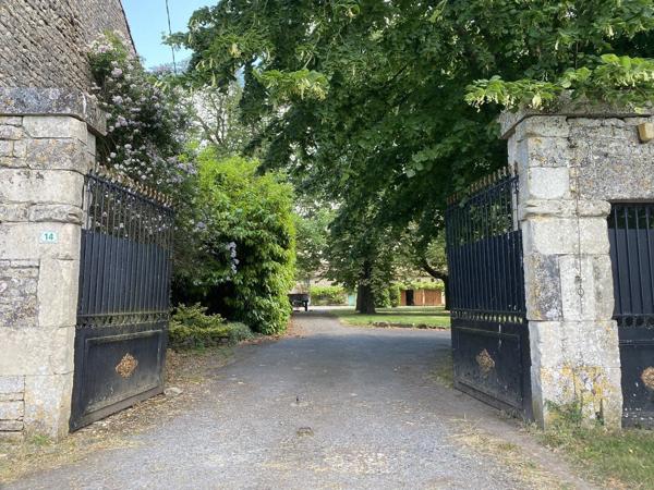 Château avec piscine chauffée, vastes dépendances, possibilité chambres d'hôtes Chef boutonne