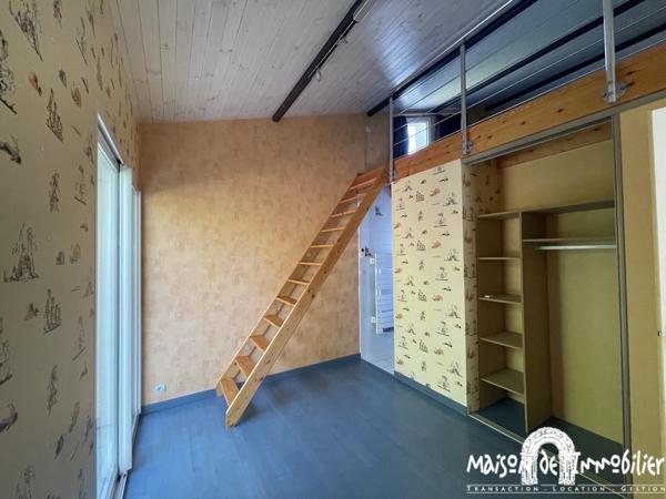 Location Maison d'architecte - 4 pièces - 116m² - Parc de 1100m² et atelier - COGNAC