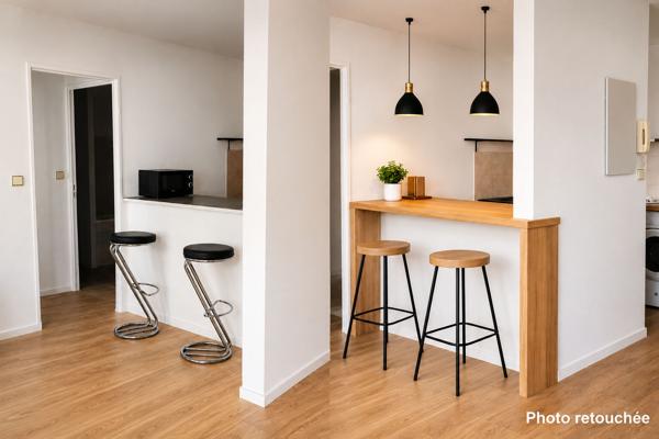 TOULOUSE BONNEFOY T2 AVEC PARKING 38 m²