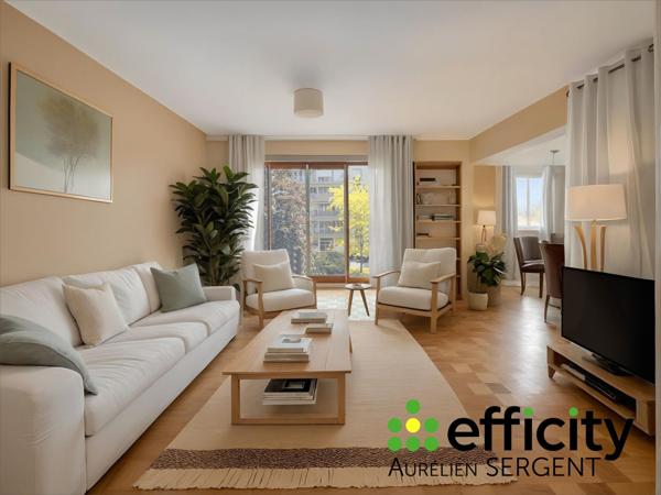 Appartement 4 pièces - 90 m² Exclusivité efficity